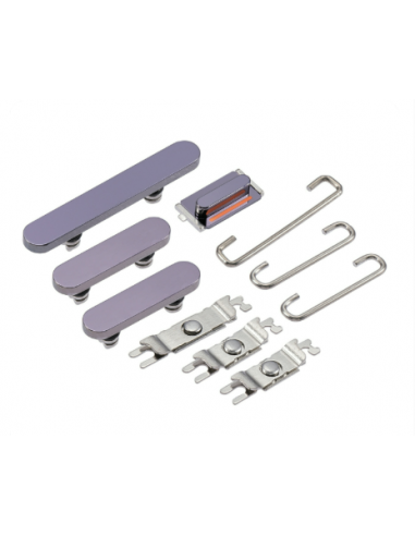 Botón Encendido/Volumen/Interruptor Iphone 14 Pro / 14 Pro Max (Morado Oscuro)