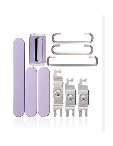 Botón Encendido/Volumen/Interruptor Iphone 14 Pro / 14 Pro Max (Morado Oscuro)