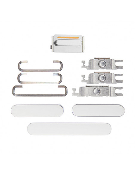 Botón Encendido/Volumen/Interruptor IPhone 14 Pro / 14 Pro Max (Plata)