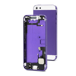 Chasis Completo iPhone 5 - Morado y Blanco