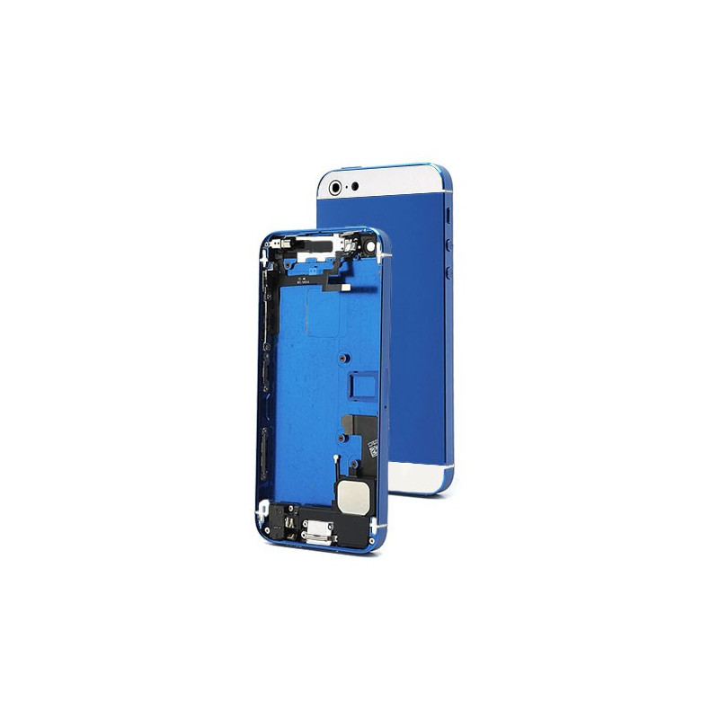 Chasis Completo iPhone 5 - Azul y Blanco