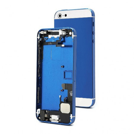Chasis Completo iPhone 5 - Azul y Blanco