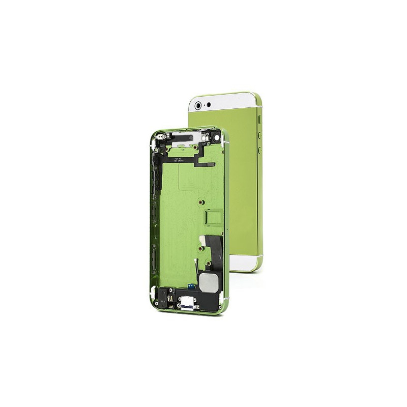 Chasis Completo iPhone 5 - Verde y Blanco