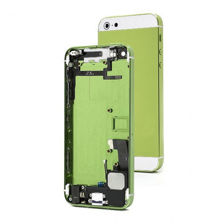 Chasis Completo iPhone 5 - Verde y Blanco