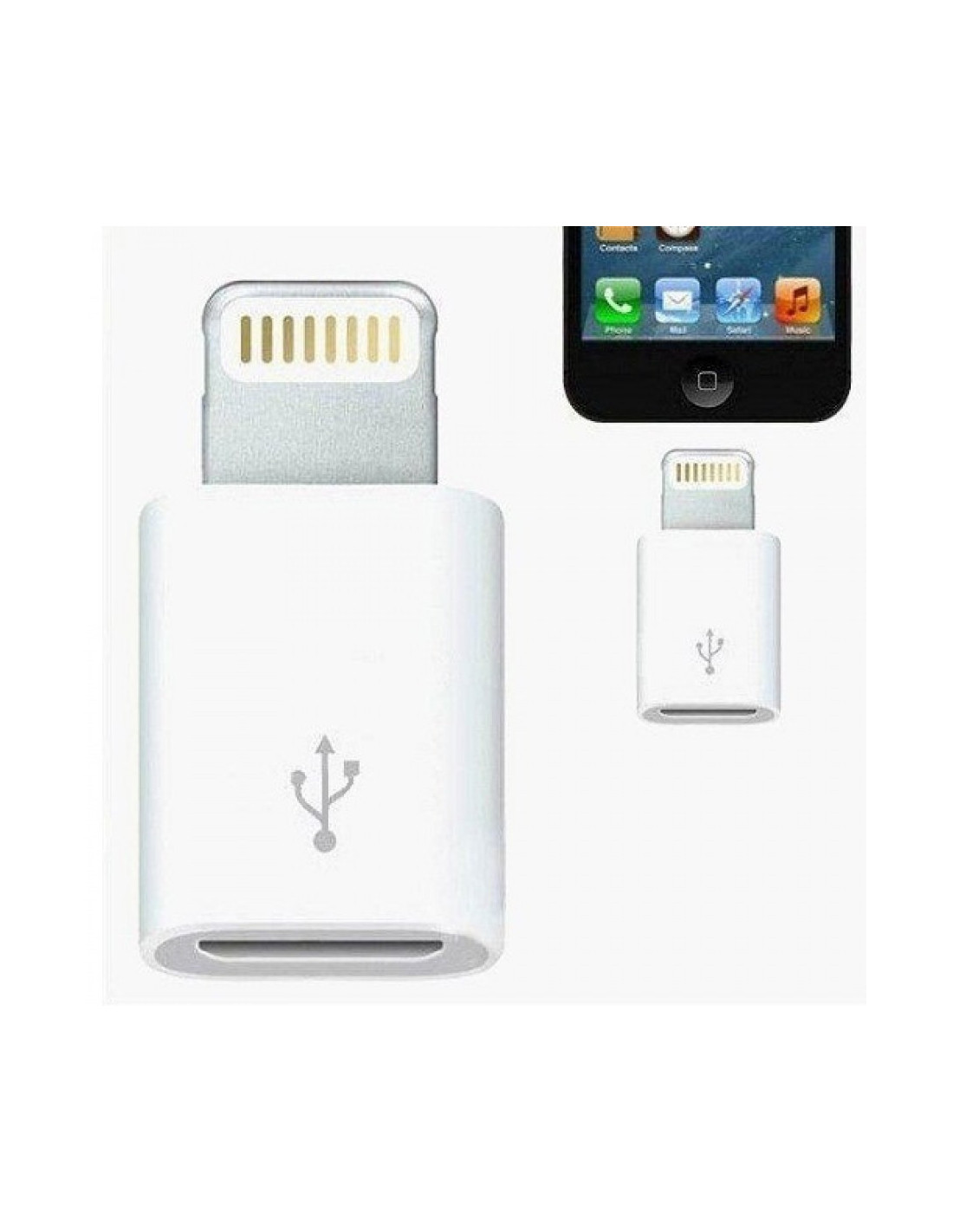 Adaptador Lightning A Micro Usb