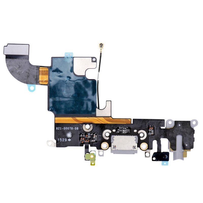 Flex Conector auricular microfono iPhone 6s (Gris Oscuro)