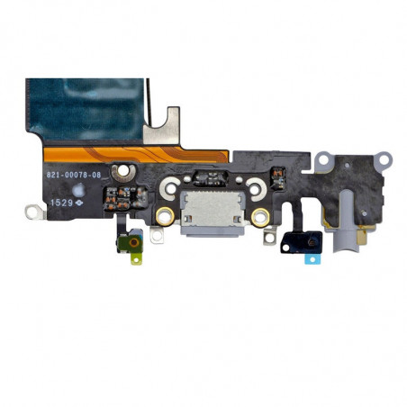 Flex Conector auricular microfono iPhone 6s (Gris Oscuro)