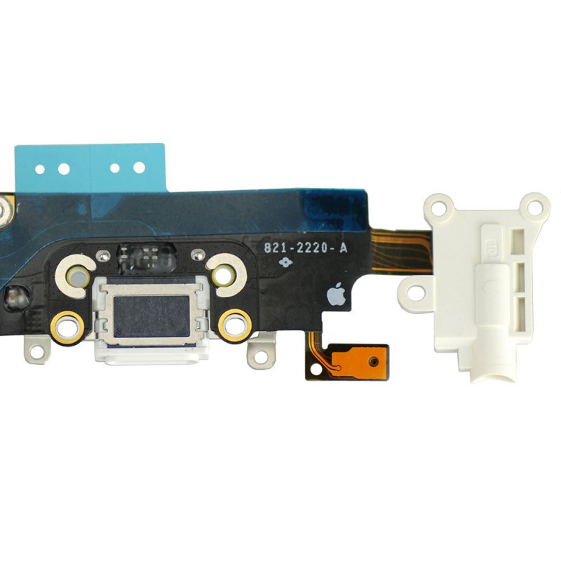 Flex Conector auricular microfono iPhone 6 Plus (Blanco)