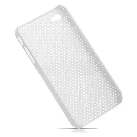 Carcasa Perforada iPhone 4 - Blanco