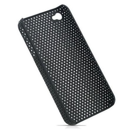 Carcasa Perforada iPhone 4 - Negro