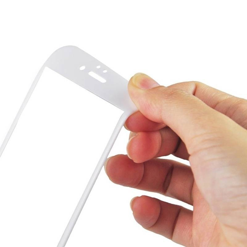 Protector pantalla fibra de carbono 3D iPhone 6 6s