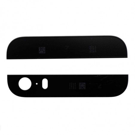 Cristal Trasero iPhone 5s - Negro