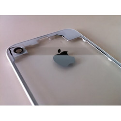 Tapa Transparente Blanco iPhone 4 2