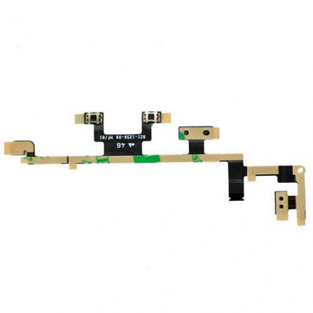 Flex power y botones laterales iPad 3, iPad 4