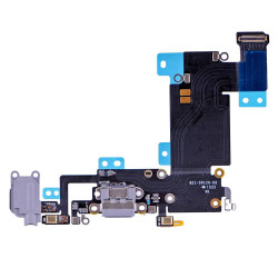 Flex Conector auricular microfono iPhone 6s Plus (Gris Oscuro)