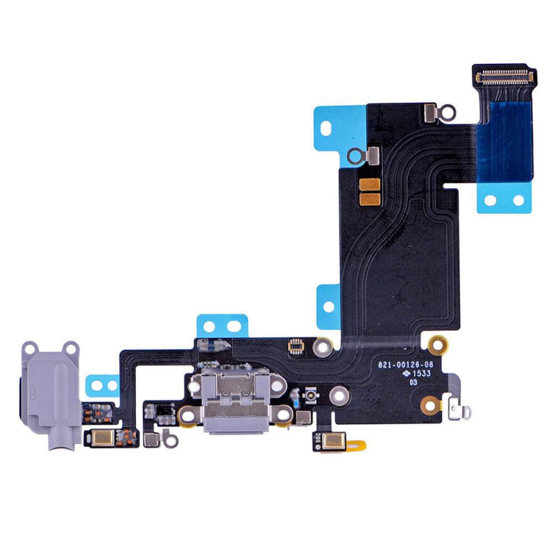 Flex Conector auricular microfono iPhone 6s Plus (Gris Oscuro)