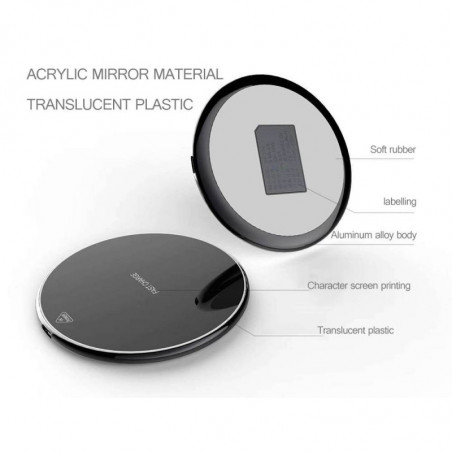 Cargador Inalámbrico Rápido, Qi Wireless