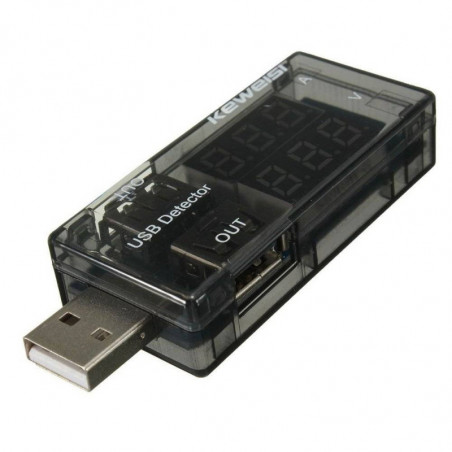 Voltimetro Amperimetro USB Keweisi