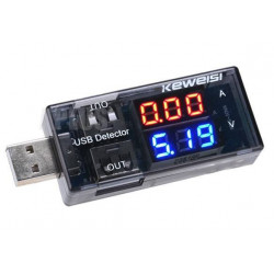 Voltimetro Amperimetro USB Keweisi