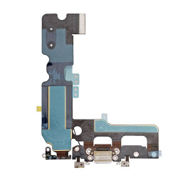 Flex Conector de carga microfono iPhone 7 Plus (Blanco) 2