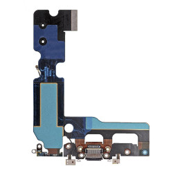 Flex de Carga y Micrófono iPhone 7 Plus Negro (Original) (Negro) 2