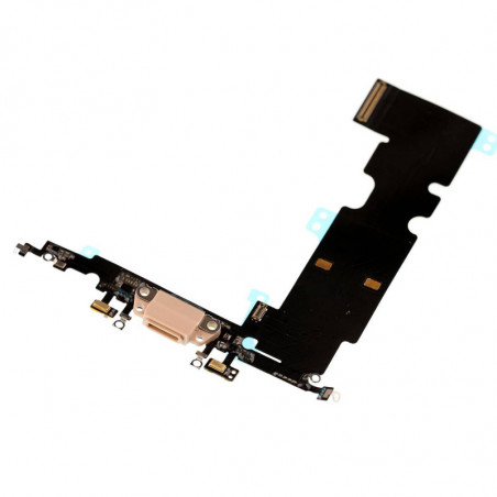 Flex Conector de carga microfono iPhone 8 Plus (Oro)