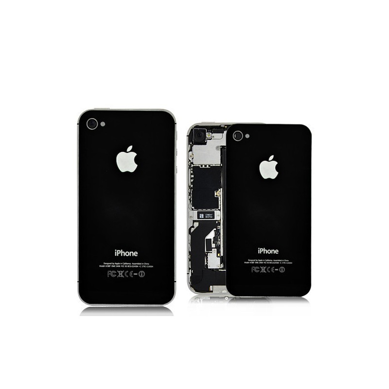 Tapa Trasera Negra iPhone 4S