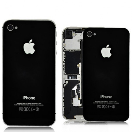 Tapa Trasera Negra iPhone 4S