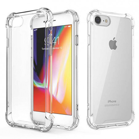 Carcasa Silicona Transparente Anti-Choque iPhone 6 6S