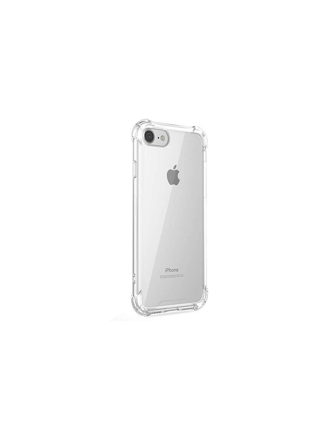 Funda para iPhone 7 Plus y iPhone 8 Plus, carcasa trasera transparente