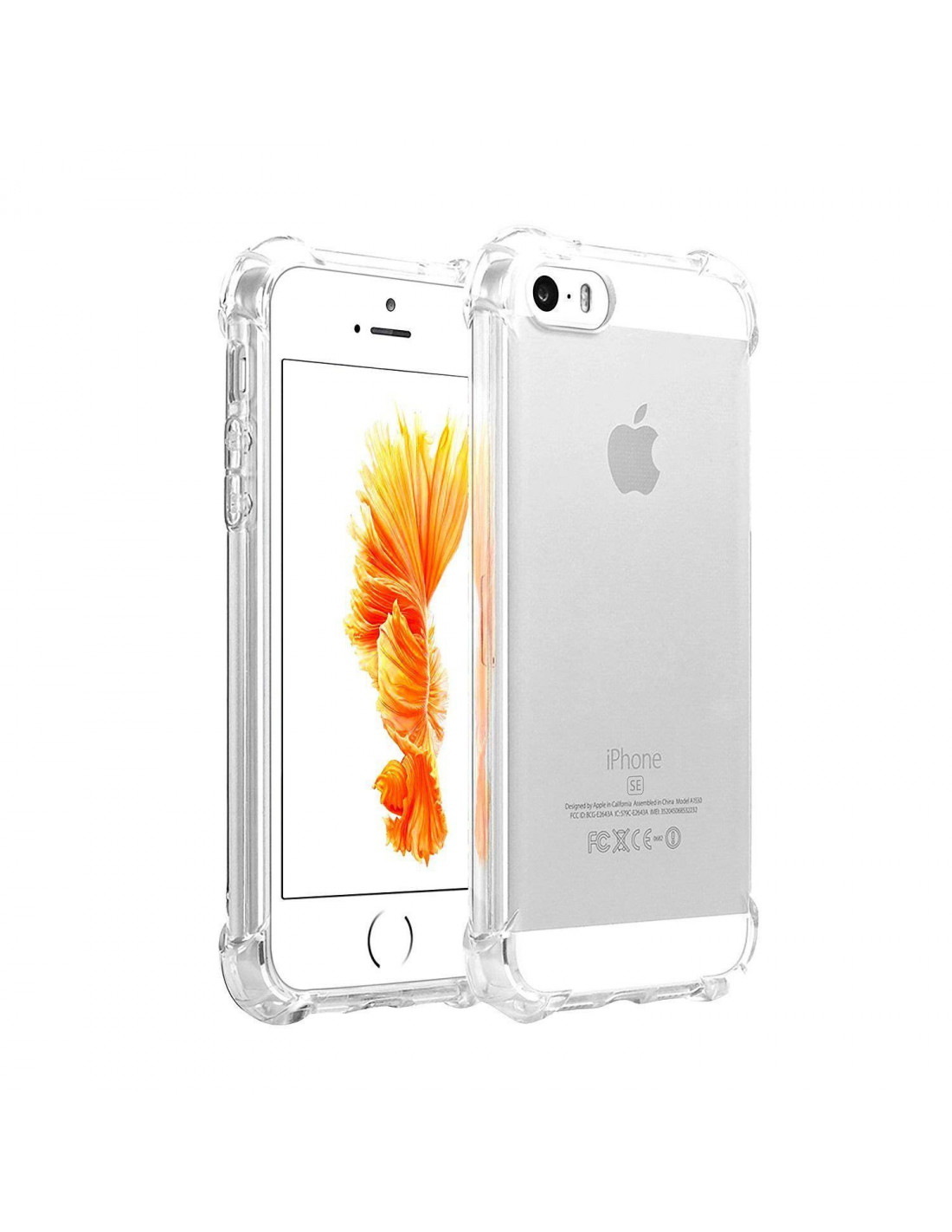 Funda Silicona antichoque Apple iPhone XR Transparente