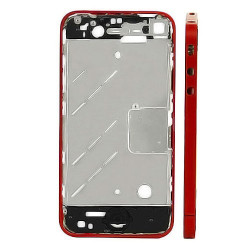 CHASIS METAL IPHONE 4 ROJO 2