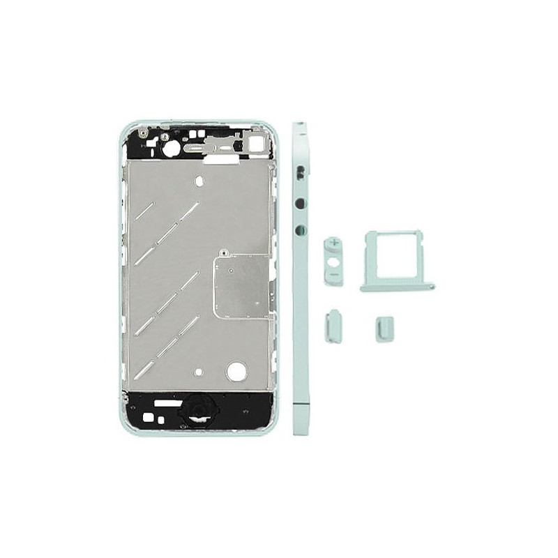 CHASIS METAL IPHONE 4 BLANCO