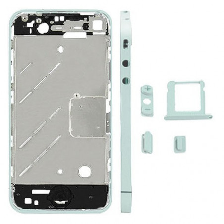 CHASIS METAL IPHONE 4 BLANCO