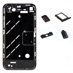 CHASIS METAL IPHONE 4 NEGRO