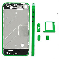 CHASIS METAL IPHONE 4 VERDE