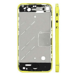 CHASIS METAL IPHONE 4 AMARILLO 2