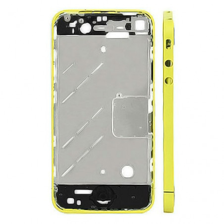 CHASIS METAL IPHONE 4 AMARILLO