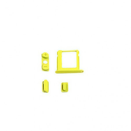 CHASIS METAL IPHONE 4 AMARILLO