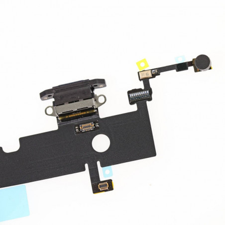 Flex Conector de carga microfono iPhone XS Max A2101 (Negro)