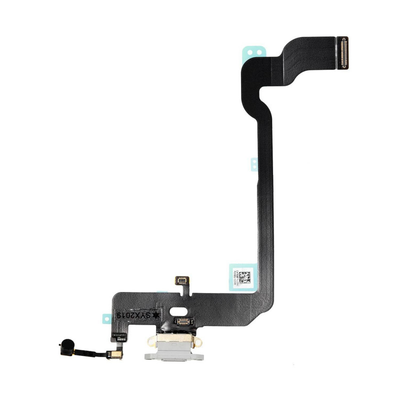 Flex Conector de carga microfono iPhone Xs A2097 (Negro)