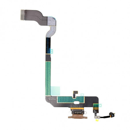 Flex Conector de carga microfono iPhone Xs A2097 (Oro)