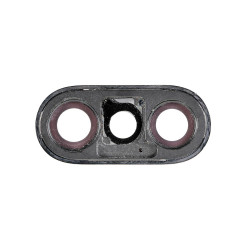 Lente de cámara iPhone XS Max - Blanca 2