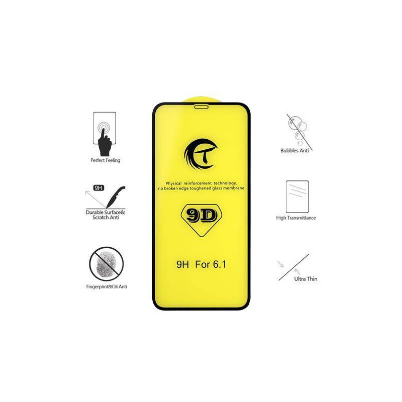 Protector Pantalla Cristal Templado iPhone XR / iPhone 11 (FULL 3D