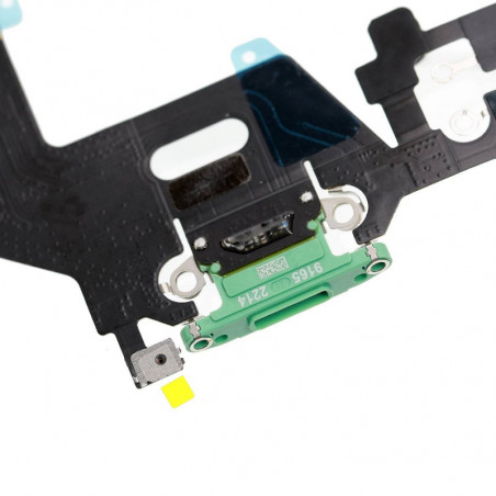 Flex Conector de carga microfono iPhone 11 A2221 (Verde)