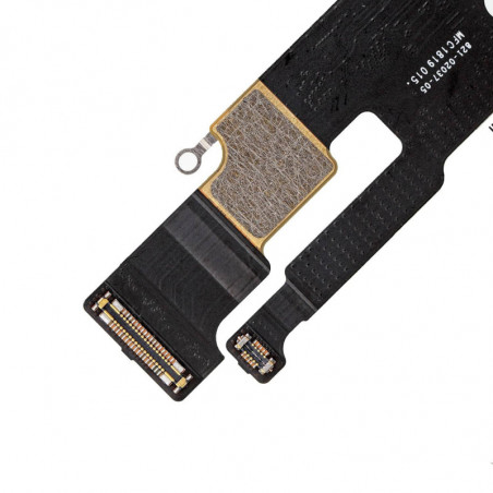 Flex Conector de carga microfono iPhone 11 A2221 (Rojo)