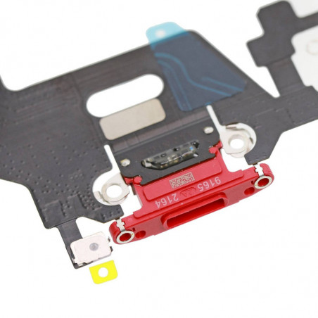 Flex Conector de carga microfono iPhone 11 A2221 (Rojo)