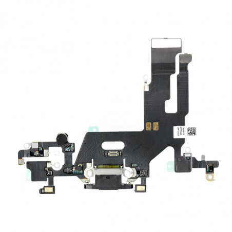 Flex Conector de carga microfono iPhone 11 A2221 (Negro)