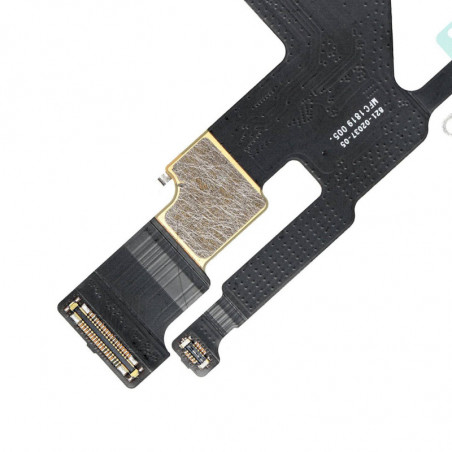 Flex Conector de carga microfono iPhone 11 A2221 (Negro)