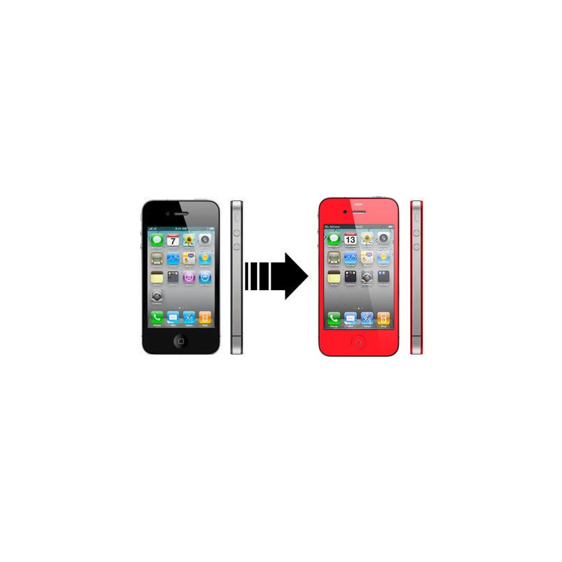 Kit de Conversión iPhone 4 - Rojo